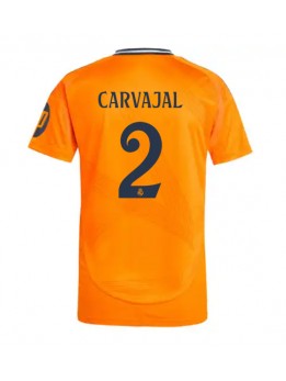 Billige Real Madrid Daniel Carvajal #2 Bortedrakt 2024-25 Kortermet